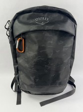 Osprey Transporter Zip Top Laptop Backpack Black Camo Commuter Travel Bag picture