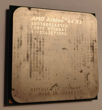 AMD/Athlon 64X2 3800+/ADO3800IAA5CU/2GHz/2x512KB/Socket AM2/940 Pin/Windsor/65W picture