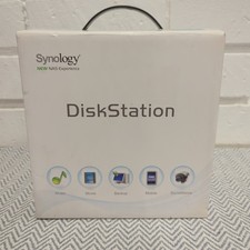 Synology DiskStation DS411 Slim 4-Bay Black Compact NAS Server Diskless picture