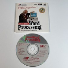 VTG Allegro Learn To Do Word Processing Benjamin Franklin CD-ROM Windows picture