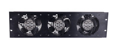 Middle Atlantic QFP-3 FP3 Anodized Exhaust or Intake 3 Fan Panel 3U w850 picture