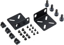 Rack Mount Kit Universal 1U Rack Ears With Adjustable Holes D picture