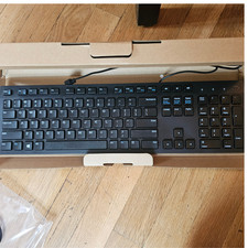Dell KB216d Wired USB Keyboard Black English QWERTY Layout Brand New picture