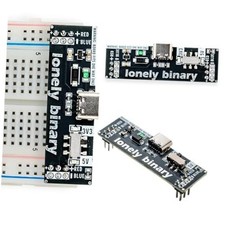3-Pack Breadboard Power Supply 3.3V 5V USB-C Switchable | 3.3V/5V slide picture