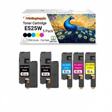 E525W Color Toner Compatible for Dell 593-BBJX 593-BBJU 593-BBJV 593-BBJW E525W picture