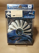🏷️ AeroCool Shark 140mm White Edition Case Fan - Quad White LED (FDB Bearing) picture