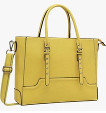 Ease Gave 1999 Laptop Tote Computer  Yellow Zip  Carryon Bag Luggage picture
