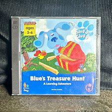 Humongous Entertainment Blue's Treasure Hunt Learning Adventure CD Win/Mac picture