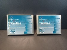 2 Imation 3M Travan-3 Cartridge 3.2 GB New Factory Sealed  picture