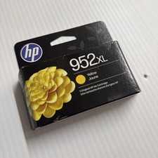 HP 952XL High Yield Yellow Original Ink Cartridge L0S67AN#140 picture