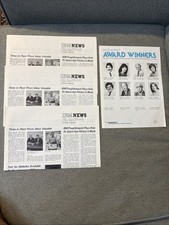 3 Copies of 1965 IBM News Vol. 2 No. 21 and 1983 Award Winners picture