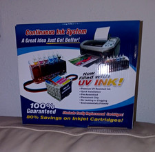 Continuous Ink System Refill Kit UV Ink for Canon S830D iP6000 Inkjet picture