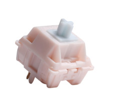 Hand Lubed/Filmed Huano Strawberry Latte Linear Switches For Mechanical Keyboard picture
