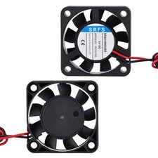 2Pcs, 5V Brushless Cooling Fan Ball Bearing w/ 2.54mm A1 Plug SR4010HDS05 picture