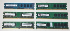 6PC Mixed RAM Memory Lot Hynix Kingston OXCCO Computer Memory Untested As-Is picture