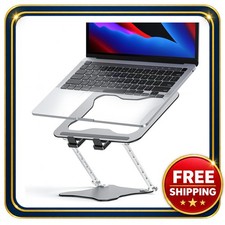 Laptop Stand Portable Foldable Adjustable Height Aluminum 10-15.6 inch picture