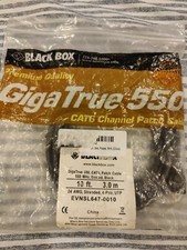 Black Box Giga True 550MHz Cat6 EVNSL647-0010 10ft 24AWG, Stranded, Booted picture