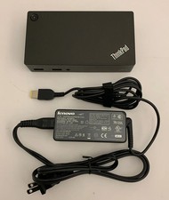 Lenovo ThinkPad DK1523 DisplayLink USB 3.0 Ultra Docking Station with AC Adapter picture
