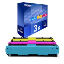 3x Eurotone Compatible Laser Toner Cartridge XL for HP CF411A CF412A CF413A 410A picture