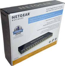 Netgear GS316PP-100NAS 16-Port Gigabit PoE+ Compliant Unmanaged Switch (Sealed) picture