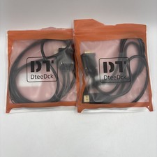 2x Dtee Dck Display Port To VGA Cable 3 Feet picture