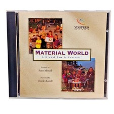 VTG Material World A Global Family Portrait CD-Rom 1994 StarPress Windows MAC picture