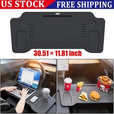 Car Tray Desk Folding Desk Steering Wheel Tray Eating Table For Tesla Model 3 Y picture