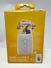 Fujifilm Instax Mini Link 3 Smartphone Printer Bluetooth, Clay White picture