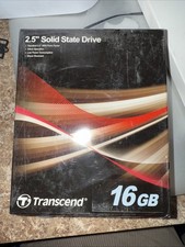 Transcend TS16GSSD25S-S 16GB 2.5-inch Internal SSD Storage Drive, Black 