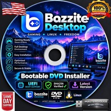 Bazzite Desktop Bootable DVD Installer | UEFI | Latest Version | SHA256 Verified picture