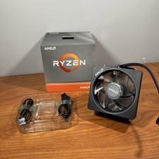 AMD Ryzen 9 3900X Fan w/ Cords Original Box NO CPU Mounted Once Not Used picture