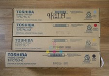 Genuine Toshiba T-FC75U CMYK Cartridge Set e-STUDIO 5560C/ 6560C Same Day Ship picture