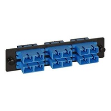ICC LGX Adapter Panel, 6 Duplex SC, 12F, Blue, SM picture