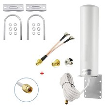 High Gain 10-12dBi External SMA Male/Dual TS9 3G 4G LTE Bracket Mount Long Ra... picture