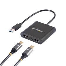 Adaptador USB A 3.0 a Dual HDMI para Windows Monitor Dual 4K 30Hz y 1080p 60Hz picture