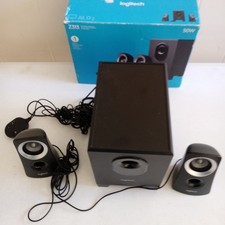 Logitech Z313 2.1 Multimedia Speaker System with Subwoofer Black picture