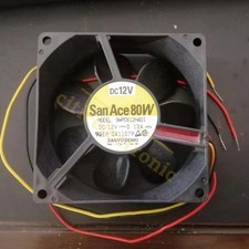 9WP0812H401  imported Japanese IP68 waterproof fan 8025 12V cooling fan picture