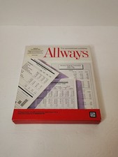 Allways: The Spreadsheet Publisher - Funk Software - IBM / DOS 2.0 - Rare/Vtg picture