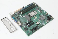 SuperMicro X9SCL+-F Motherboard w/ Core i3-2100 I/o plate includes ram pictured picture
