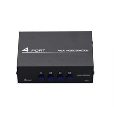 4 Port VGA Video Selector Switch 4 In 1 Out VGA Switcher 4x1 VGA Switch Box picture