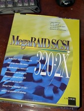 LSI MegaRAID Dual Ultra320 320-2X PCI-X x8 w/ 128MB Card SCSI320 BNIB NEW MINT picture