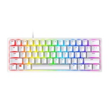 Razer Huntsman Mini Mercury 60% with Clicky-Purple Switch: Gaming Keyboard picture