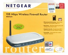 Netgear WiFi Firewall 108 Mbps 4-Port 10/100 Wireless 802.11b/g WGT624v2 picture