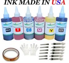 VC Dye Sublimation Ink 6-100ml bottles  for Photo Expression XP-15000 picture