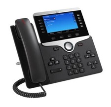 Brand New Open Box Cisco CP-8841-K9 5 Lines Widescreen LCD VoIP Phone - Black picture