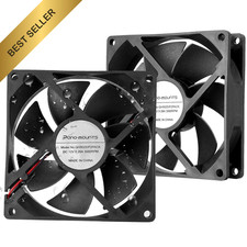 92mm 90mm 12V DC Moisture-Proof Fan High Airflow 3000RPM 2Pin XH2.54 2 Pack Set picture