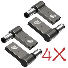 4X100W USB Type C Female to DC Male Jack 7.4x5.0 mm Fast Adapter for Dell Laptop picture