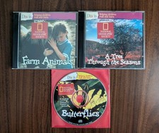 3x National Geographic Society - Educational CD’s Discis Butterflies Animals picture