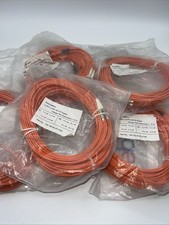 LOT OF 5 LC/PC-LC/PC MM50/125 10M  Multimode Fiber Optic Patch Cable picture