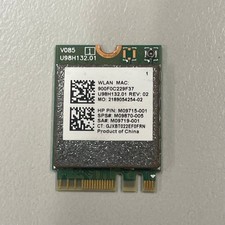 Genuine HP M.2 2230 Wireless Wi-Fi BT Card PCI-e Realtek RTL8821CE M09715-001 picture